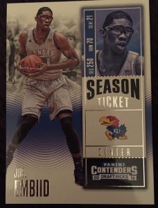 Joel Embiid Season Ticket