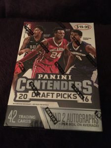 Panini Contenders 2016 sealed box